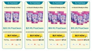 FizzClean Toilet Cleaning Foam 
