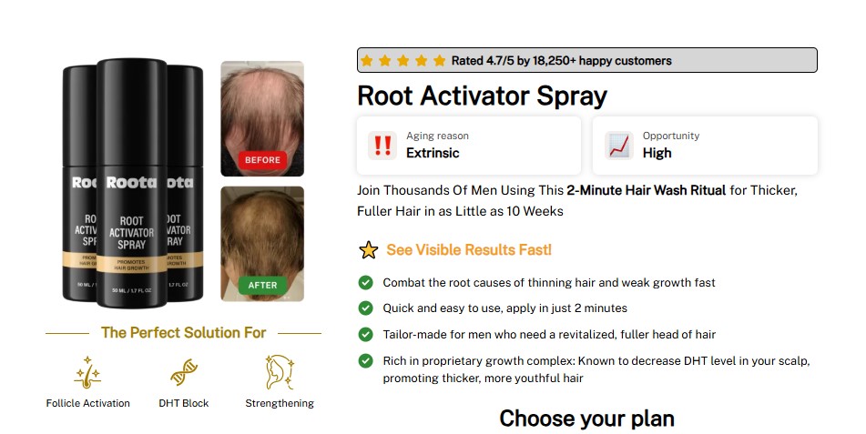 Roota Hair Activator Spray
