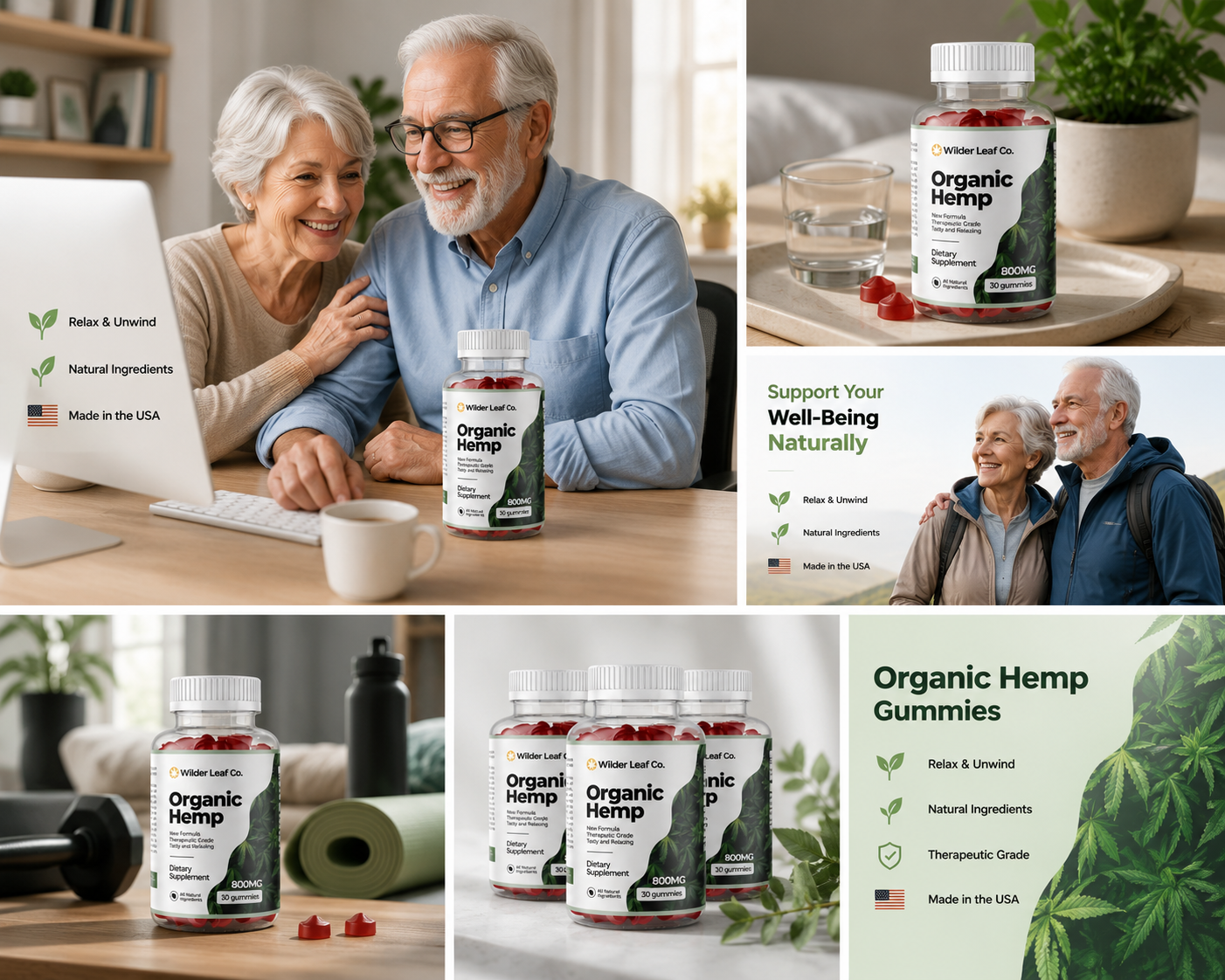 Wilder Leaf Organic Hemp Gummies Australia
