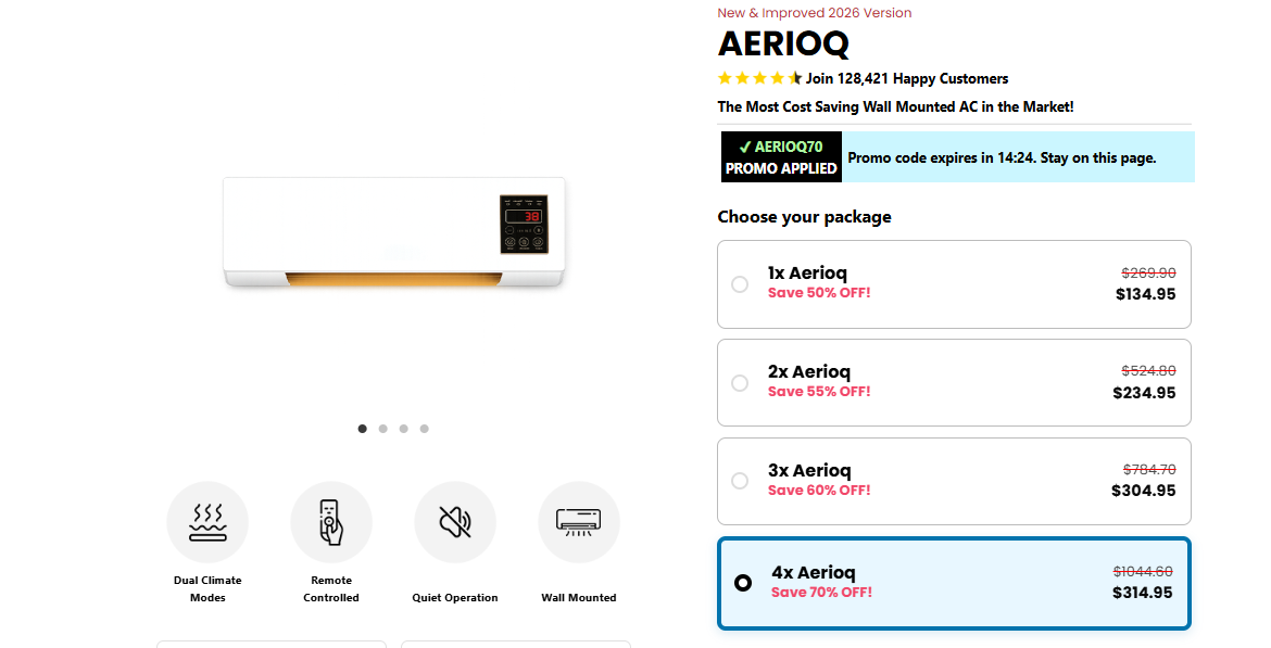 AERIOQ Heating And Cooling