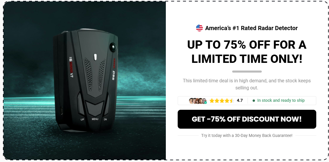 SpeederPro Radar Detector