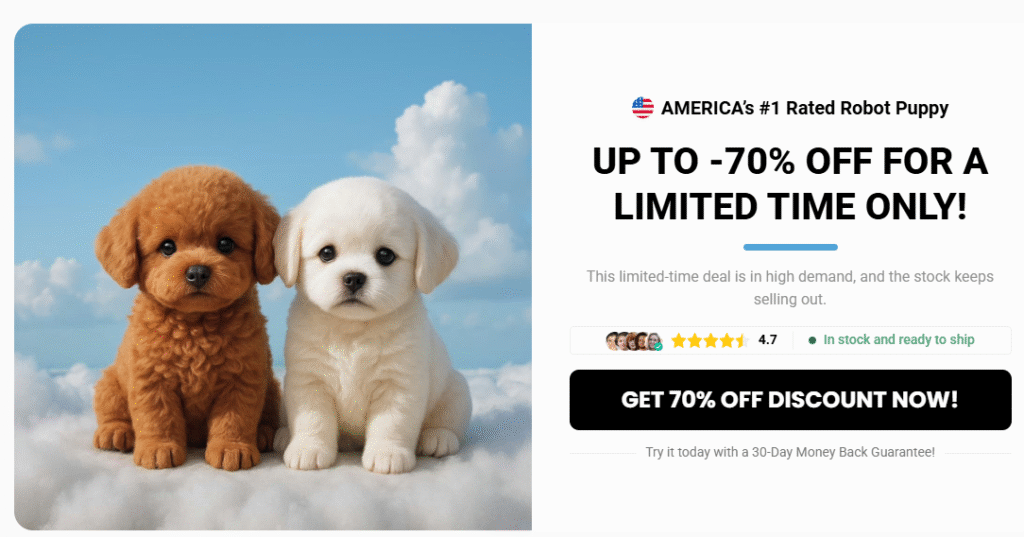 Wuffy Robot Puppy Australia