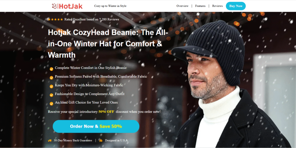 Hotjak CozyHead Beanie