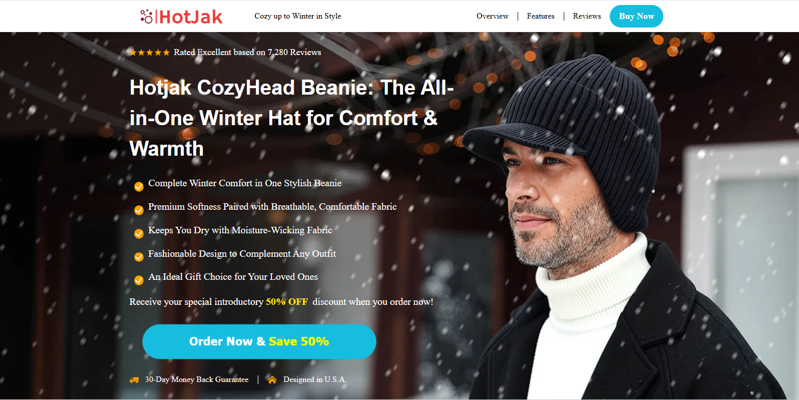 Hotjak CozyHead Beanie