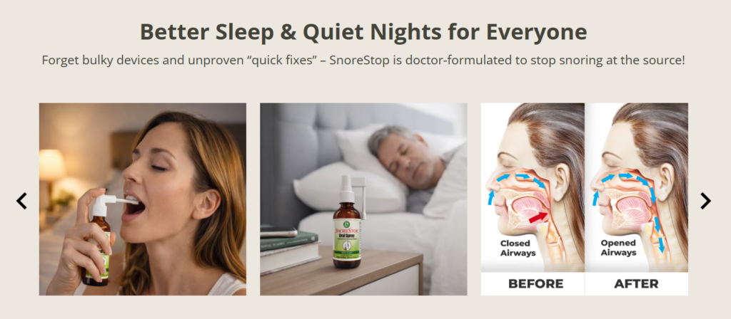 SnoreStop Oral Spray