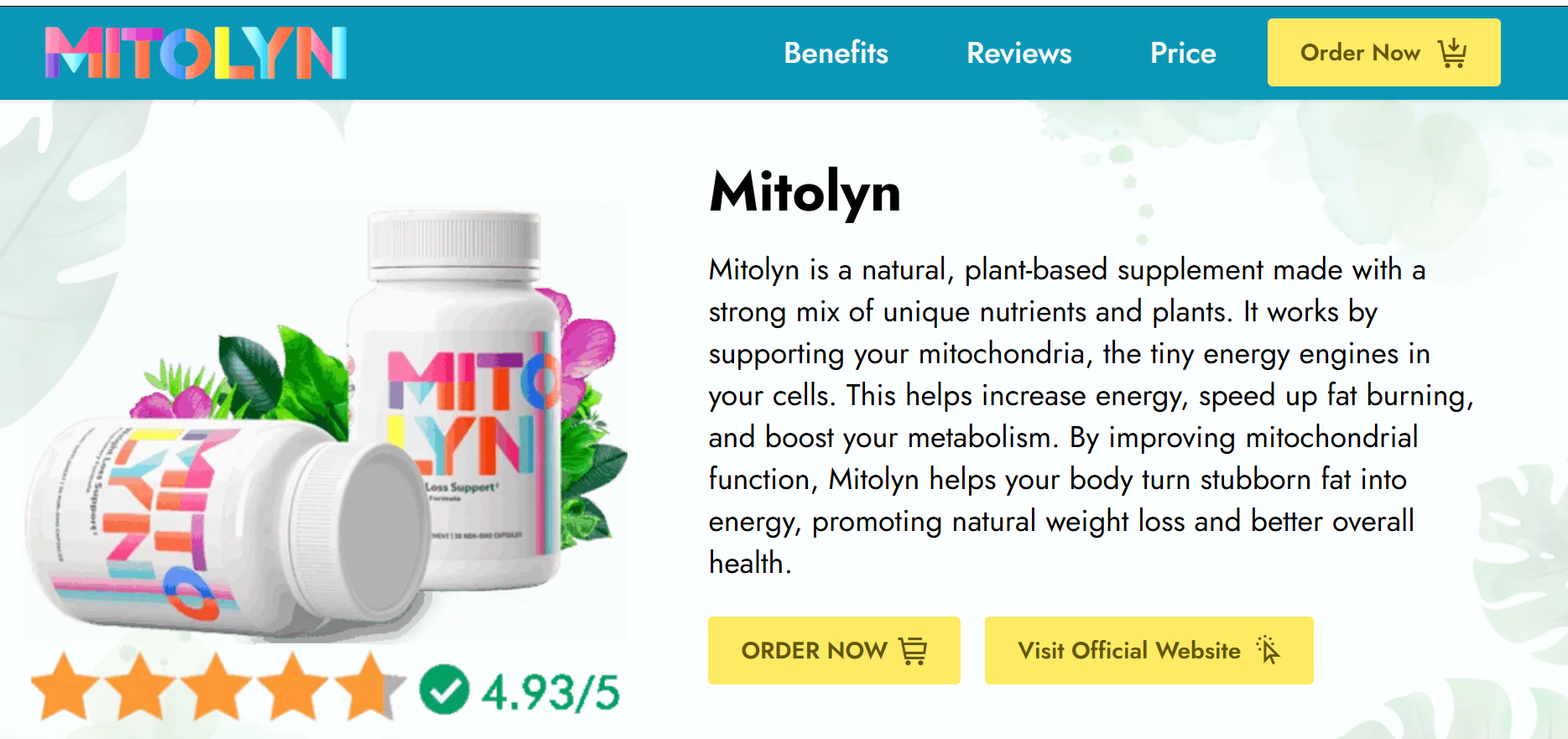 Mitolyn Diet