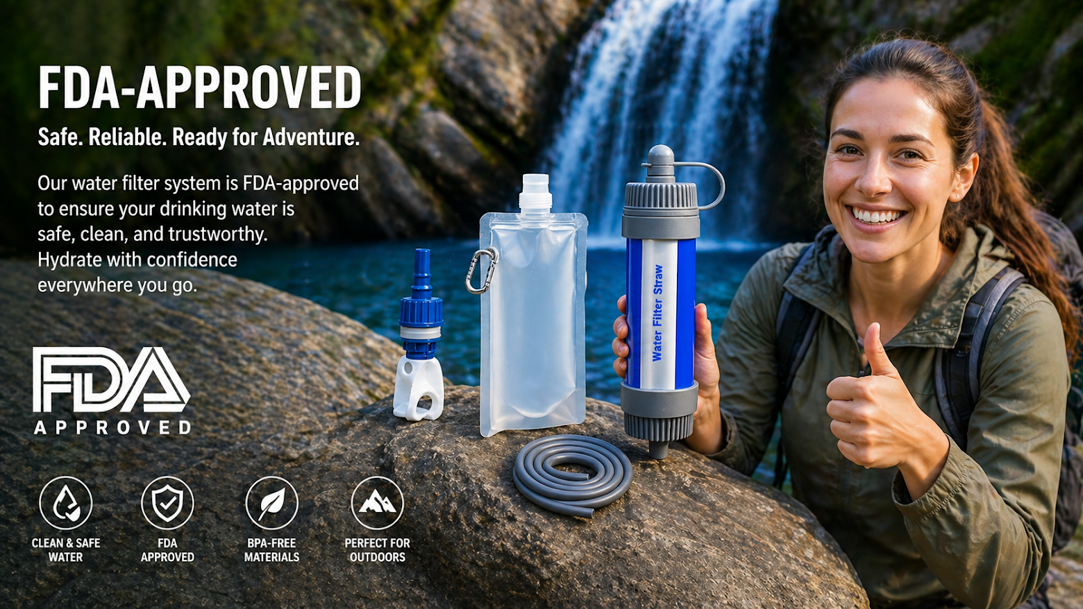 Survival Sip Water Filter